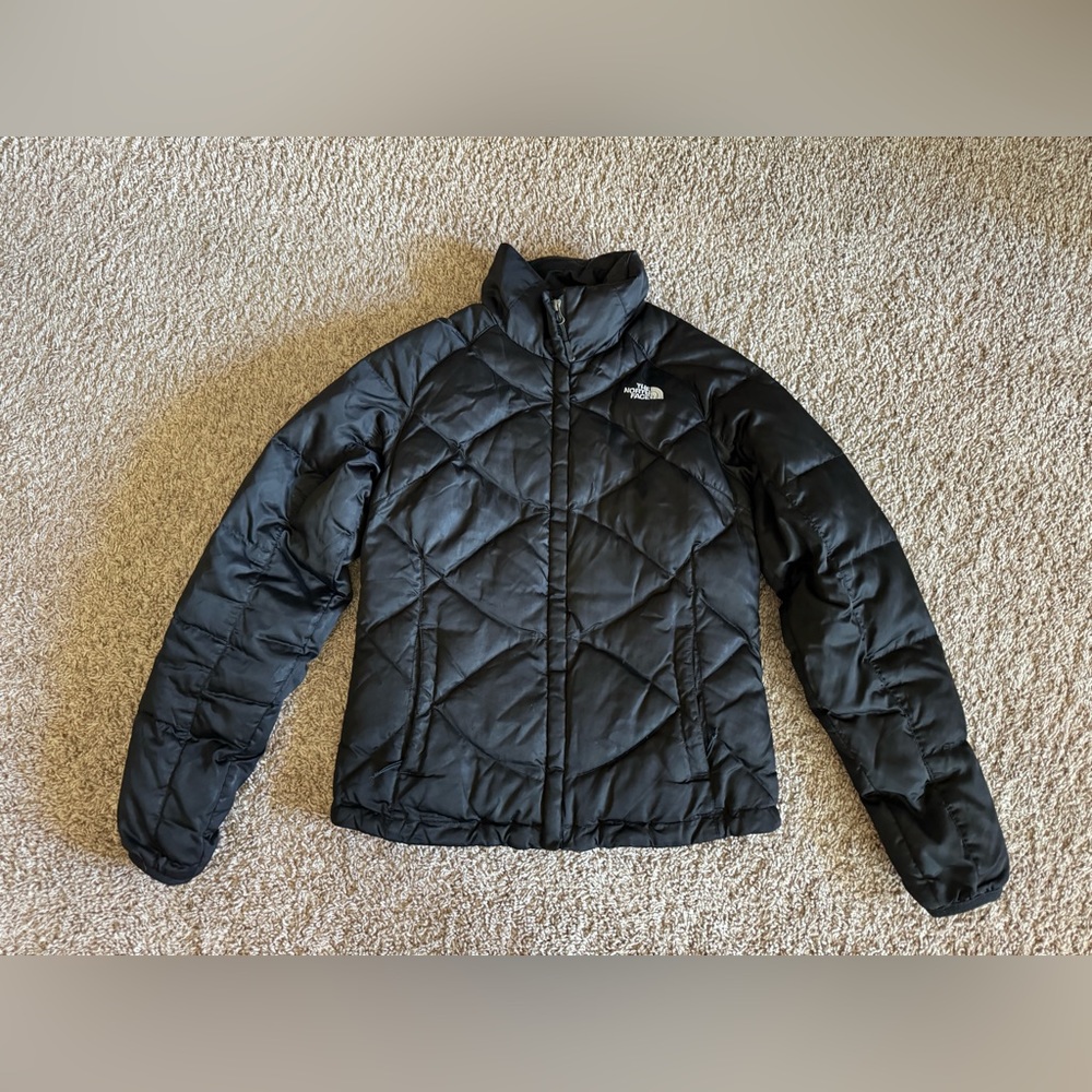 The North Face women’s small black winter jacket 550